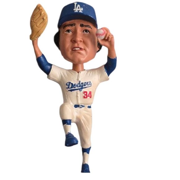 Los Angeles Dodgers 2006 Fernando Valenzuela Bobblehead - Picture 1 of 16